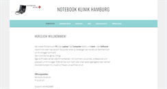 Desktop Screenshot of notebook-klinik.com